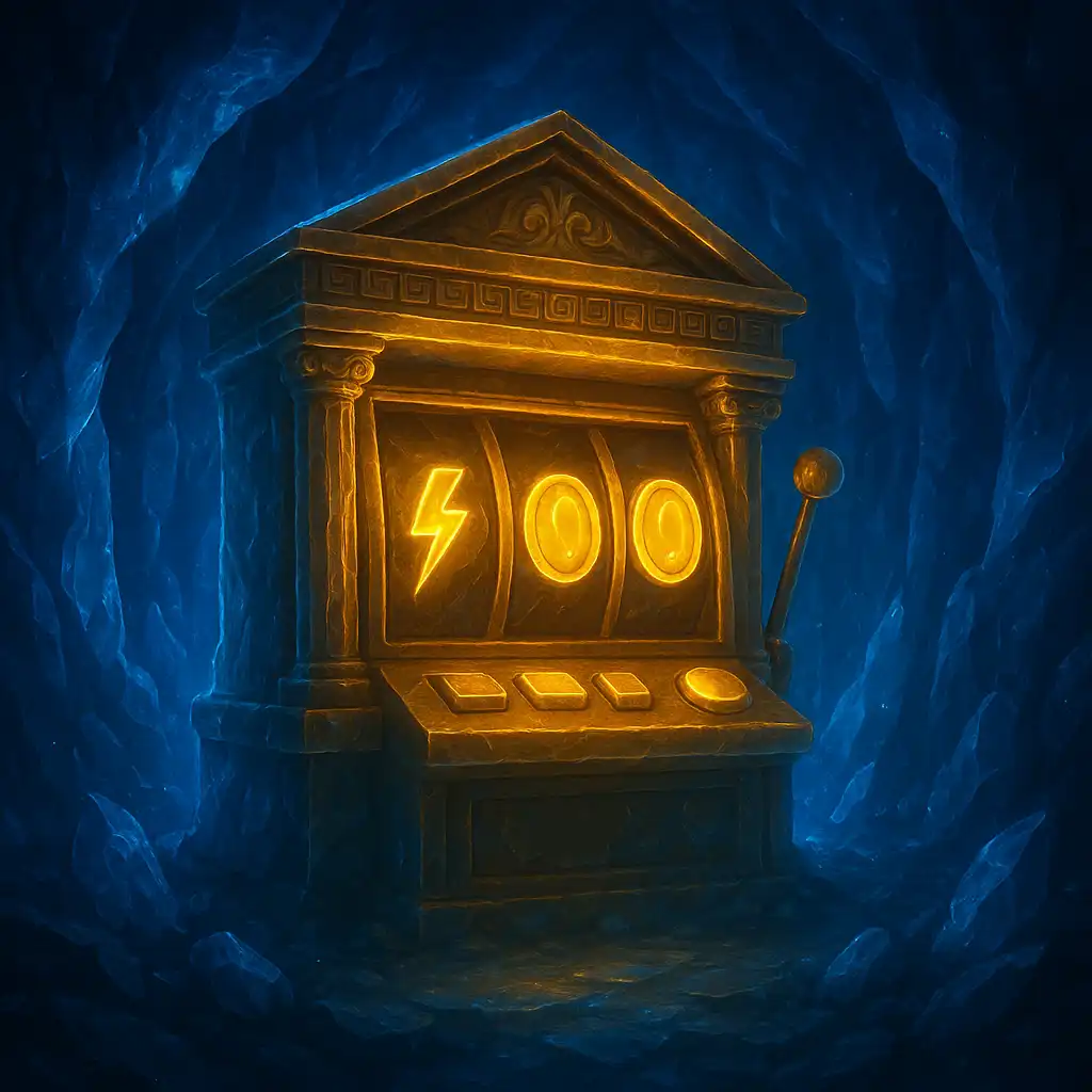 Gates of Olympus Super Scatter pokie machine glowing inside the 24Magic cave